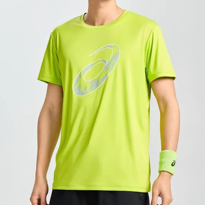 Camiseta de manga corta para correr «Lime Zest»