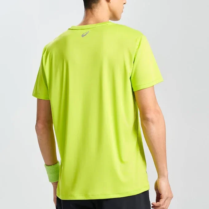 Camiseta de manga corta para correr «Lime Zest»
