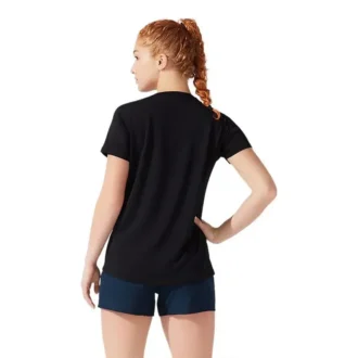 Camiseta de manga corta plateada «Performance Black»