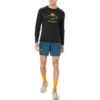 Camiseta de manga larga con el logotipo de Fujitrail «Negro Amarillo»