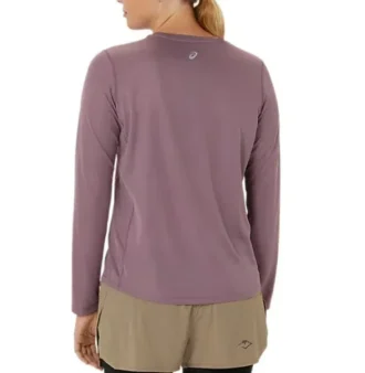 Camiseta de manga larga con el logotipo de Fujitral «Dusty Mauve»