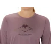 Camiseta de manga larga con el logotipo de Fujitral «Dusty Mauve»