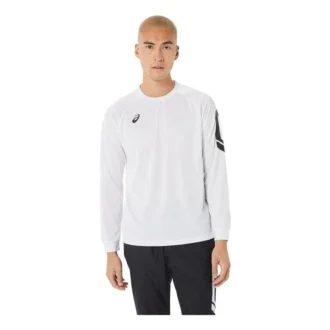 Camiseta de manga larga con logotipo «Blanco»