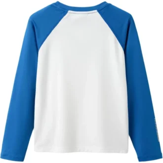 Camiseta de manga larga con logotipo «Blanco»
