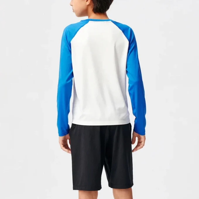Camiseta de manga larga con logotipo «Blanco»
