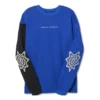 Camiseta de manga larga Novalis Bixance «Blue Obsidian Black»