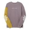 Camiseta de manga larga Novalis Bixance «Pewter Purple Medallion Yellow»