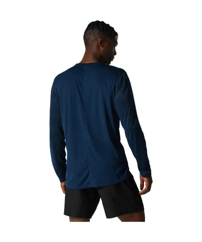 Camiseta de manga larga plateada «French Blue»
