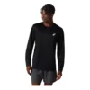 Camiseta de manga larga plateada «Performance Black»