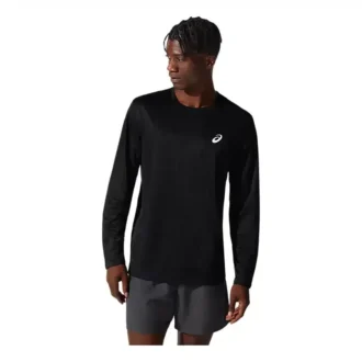 Camiseta de manga larga plateada «Performance Black»