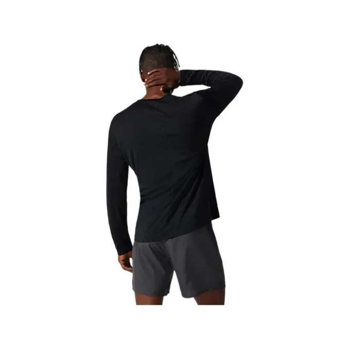 Camiseta de manga larga plateada «Performance Black»