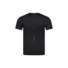 Camiseta de running con logotipo reflectante «Negro»