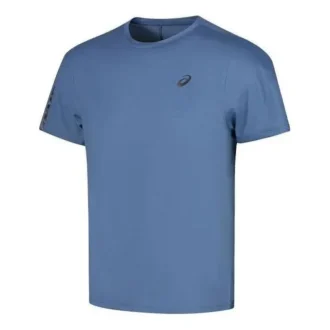 Camiseta de running de manga corta LITE-SHOW Tallas asiáticas «Blue Expanse»