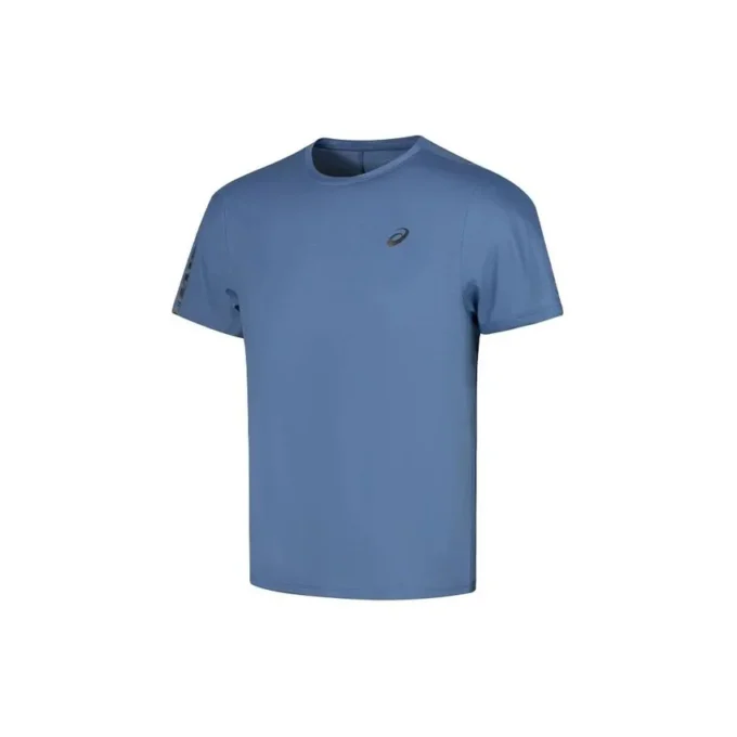 Camiseta de running de manga corta LITE-SHOW Tallas asiáticas «Blue Expanse»