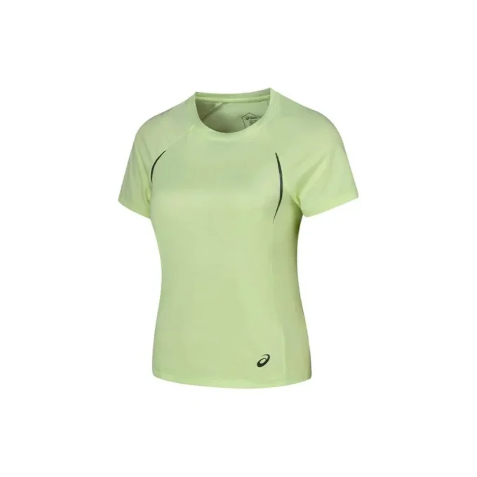Camiseta de running de manga corta LITE-SHOW Tallas asiáticas «Huddle Yellow»