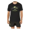 Camiseta de running Fujitrail «Black Green»
