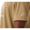 Camiseta de running Fujitrail «Tan White»