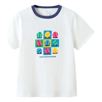 Camiseta gráfica de estilo de vida «White Multi»