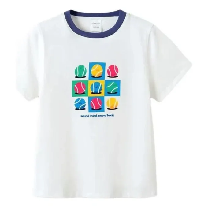 Camiseta gráfica de estilo de vida «White Multi»