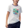 Camiseta gráfica de estilo de vida «White Multi»