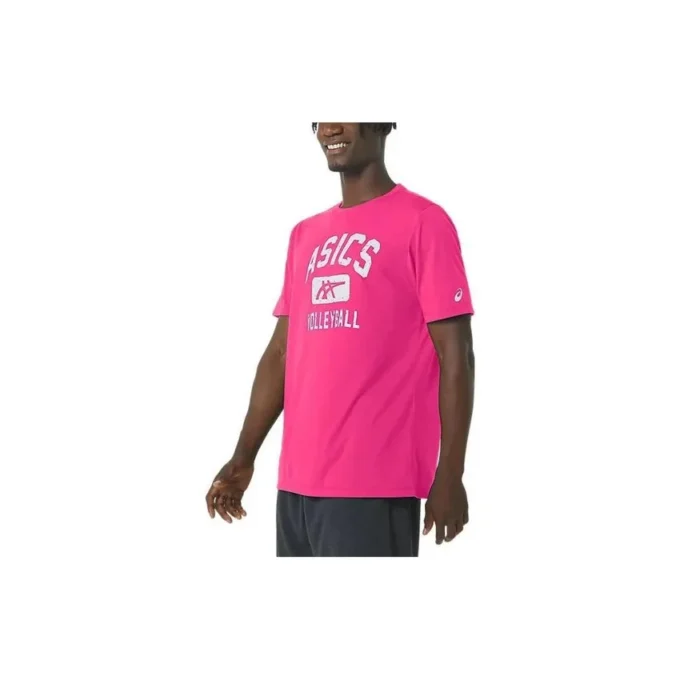 Camiseta gráfica de voleibol «Hot Pink»