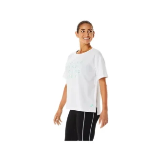 Camiseta gráfica holgada Training Core «Blanca»