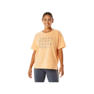 Camiseta gráfica Training Core Relaxed «Orange»