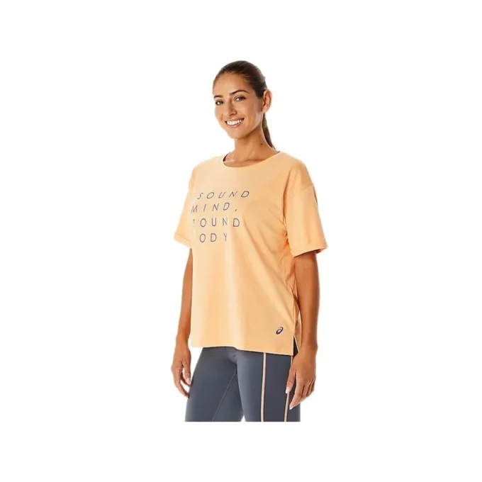 Camiseta gráfica Training Core Relaxed «Orange»