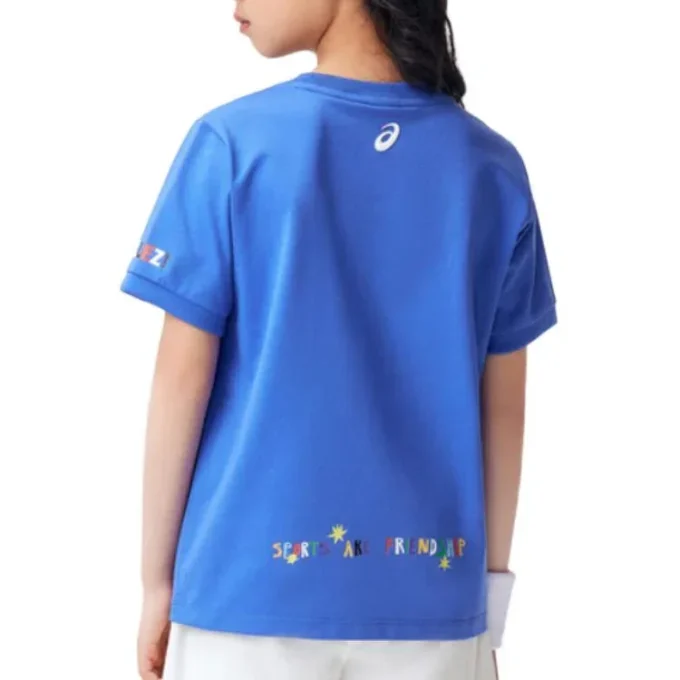 Camiseta informal estampada «Blue»