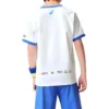 Camiseta informal estampada «White Blue»