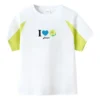 Camiseta informal «White Green»