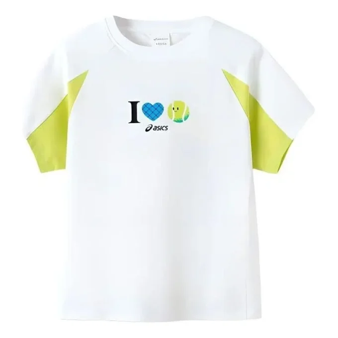 Camiseta informal «White Green»