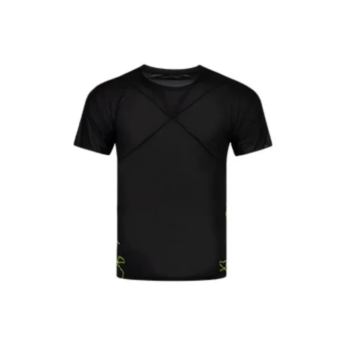 Camiseta ligera de manga corta «Negro»
