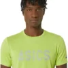 Camiseta Logo Heather Dry «Lime Zest»