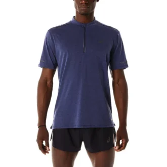 Camiseta Metarun 1/2 Zip «Indigo Blue»