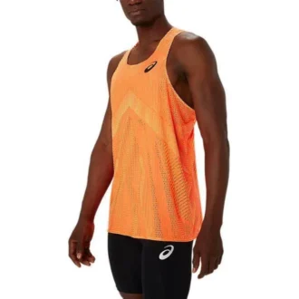 Camiseta sin mangas con logo Actibreeze «Sunrise Red Safety Yellow»