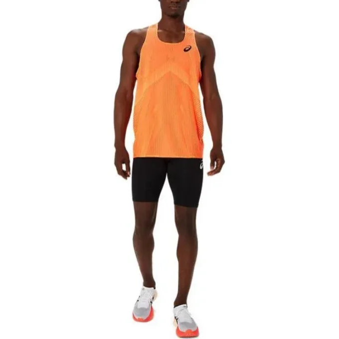 Camiseta sin mangas con logo Actibreeze «Sunrise Red Safety Yellow»