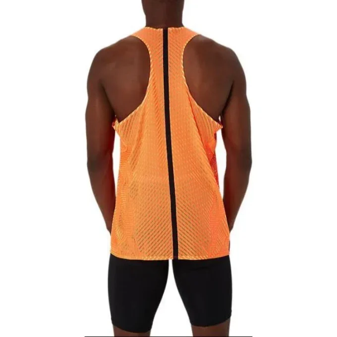 Camiseta sin mangas con logo Actibreeze «Sunrise Red Safety Yellow»