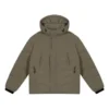 Chaqueta acolchada de plumón «Caqui»