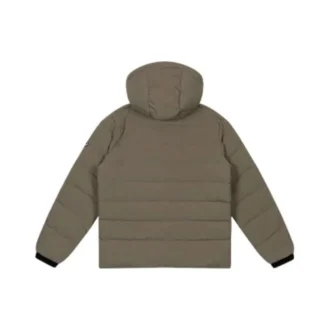 Chaqueta acolchada de plumón «Caqui»