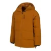 Chaqueta acolchada de plumón grueso «Brown»