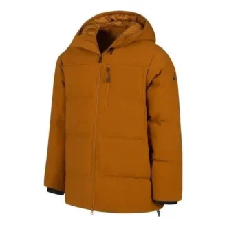 Chaqueta acolchada de plumón grueso «Brown»