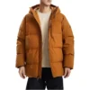 Chaqueta acolchada de plumón grueso «Brown»