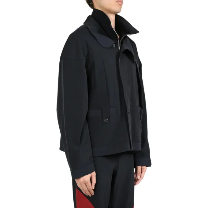 Chaqueta blusón Asics x Kiko Kostadinov Novalis Liatrisory «Negro»