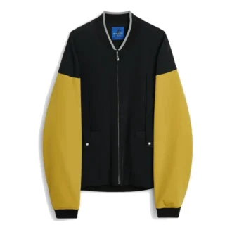 Chaqueta bomber Novalis Liatrisory «Black Medallion Yellow»