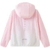Chaqueta con capucha «Rosa Blanco»
