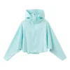 Chaqueta con mangas de murciélago «Lake Blue»