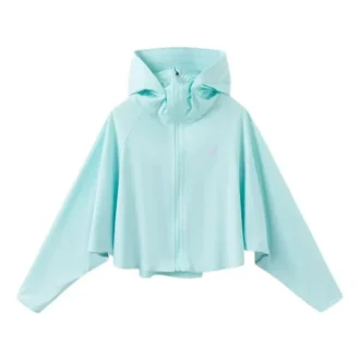 Chaqueta con mangas de murciélago «Lake Blue»