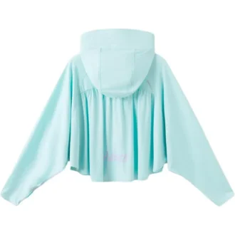Chaqueta con mangas de murciélago «Lake Blue»