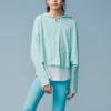 Chaqueta con mangas de murciélago «Lake Blue»